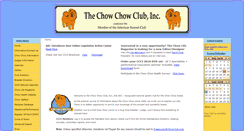 Desktop Screenshot of chowclub.org